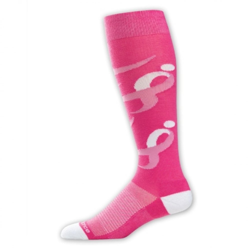 🆕New Balance Komen Knee High Socks, Medium, Pink, 1 Pair Unisex